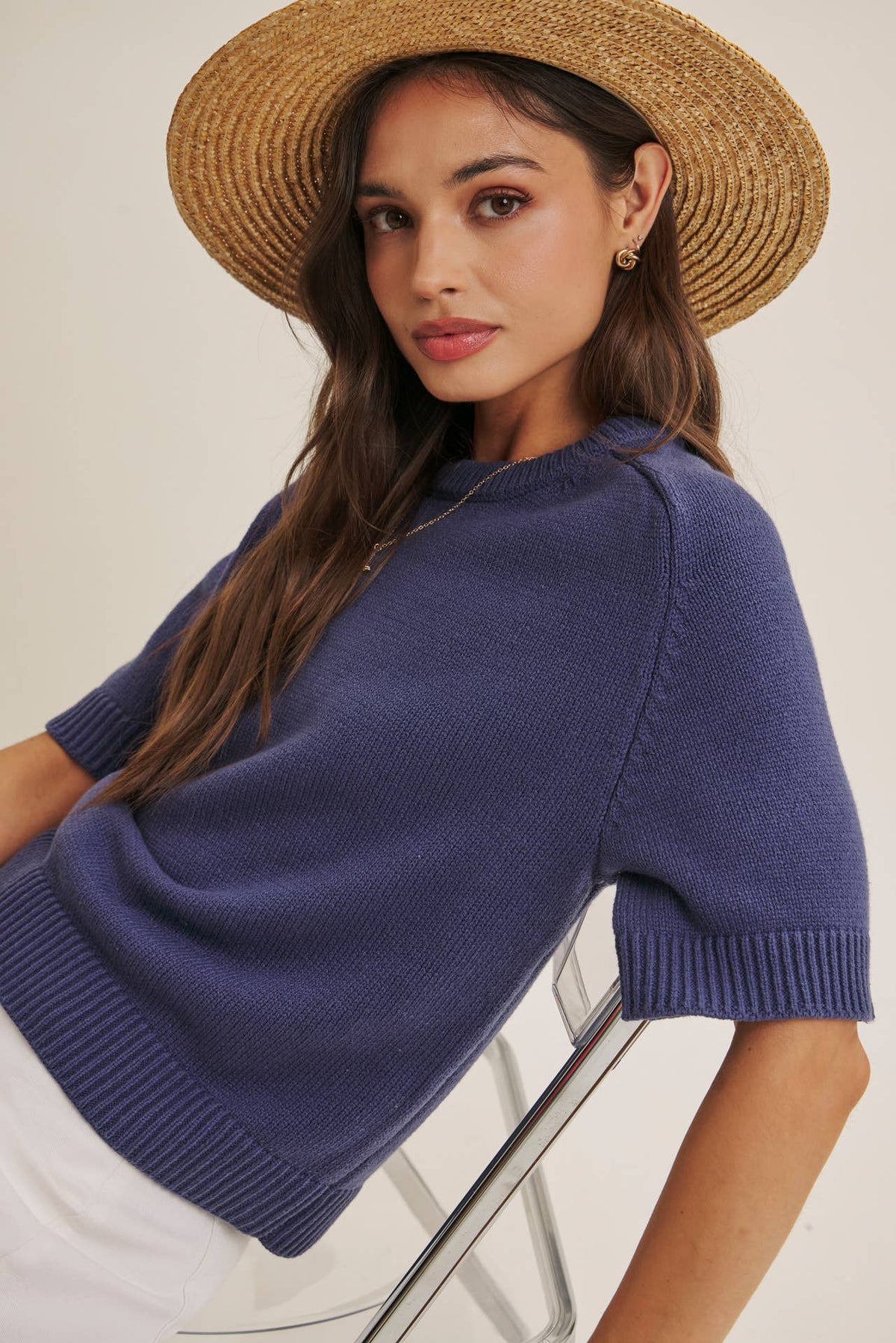 Soft Sweater Raglan Top