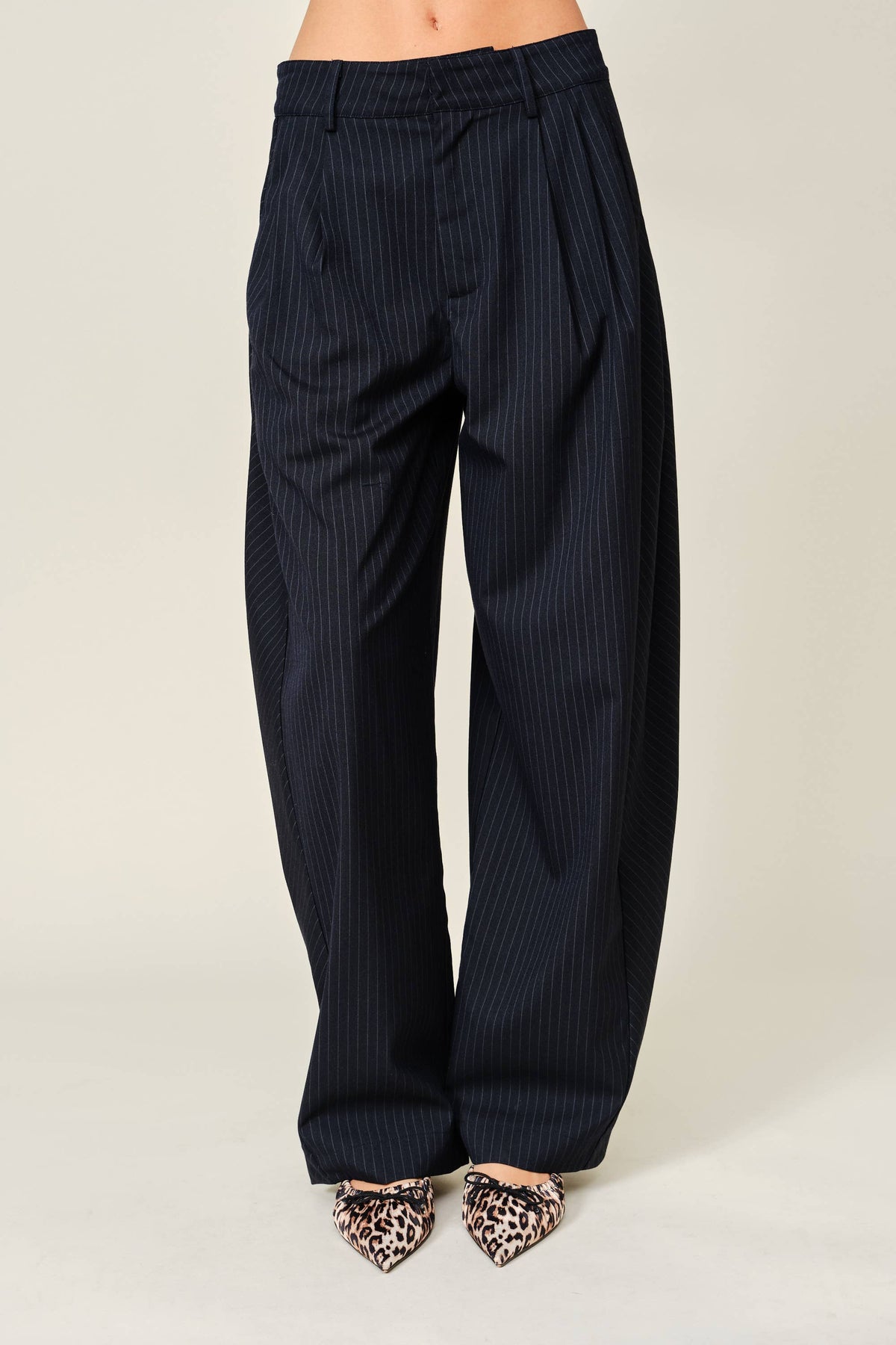 Stripe Classic Barrel Pant