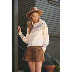 Corduroy Pleated Shorts