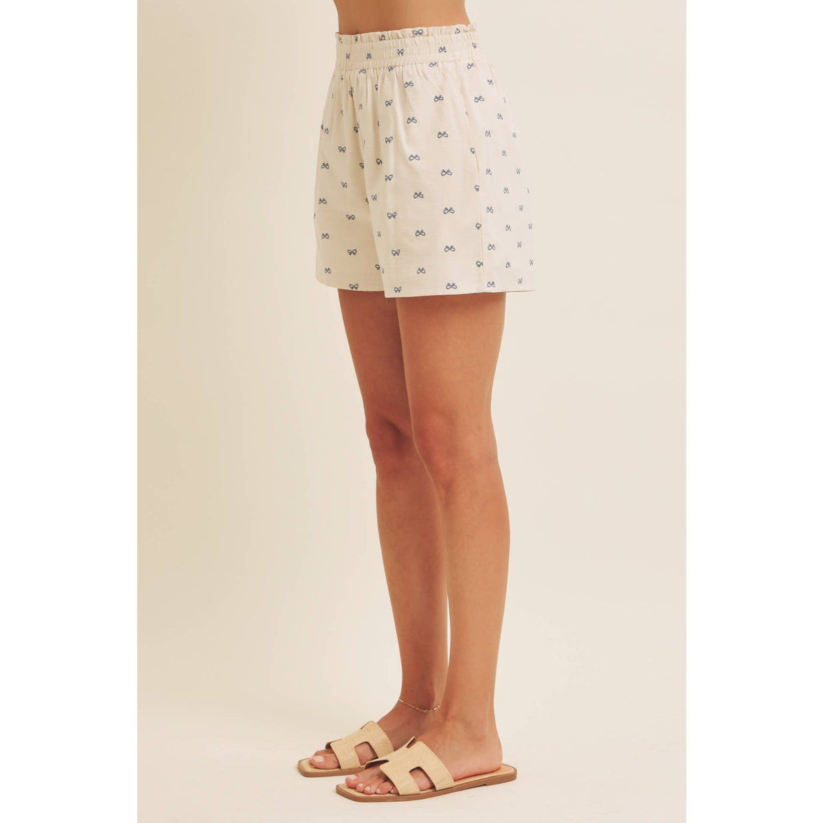 Final Sale-Beach Day Bow Shorts