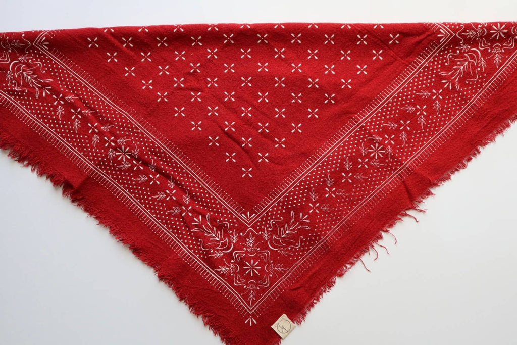 Final Sale-Poppy Naturally Dyed Bandana
