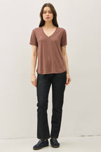 Basic V-Neck Tee