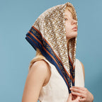 Final Sale-Classic Chain Print Square Scarf