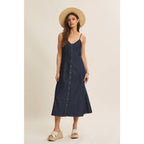 Denim Midi Dress