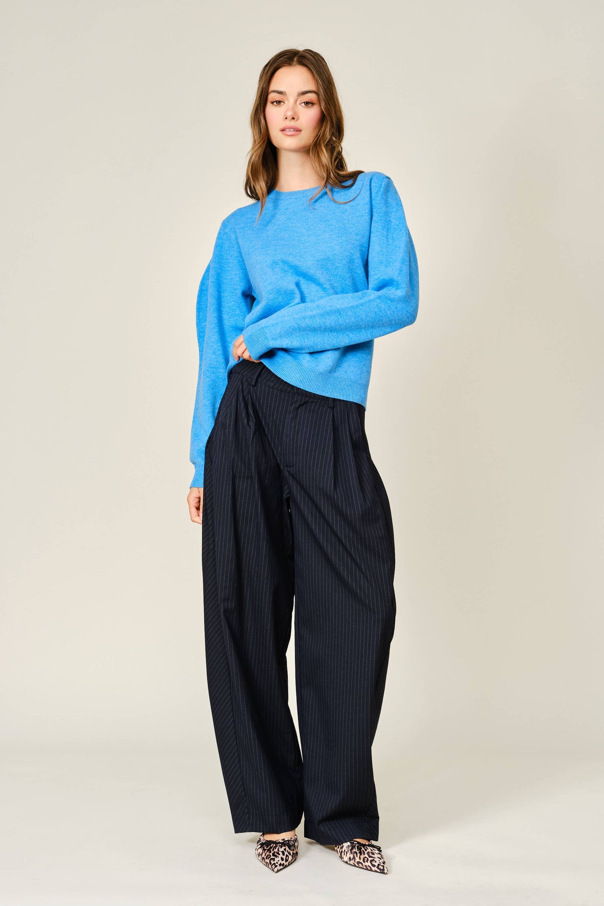 Stripe Classic Barrel Pant