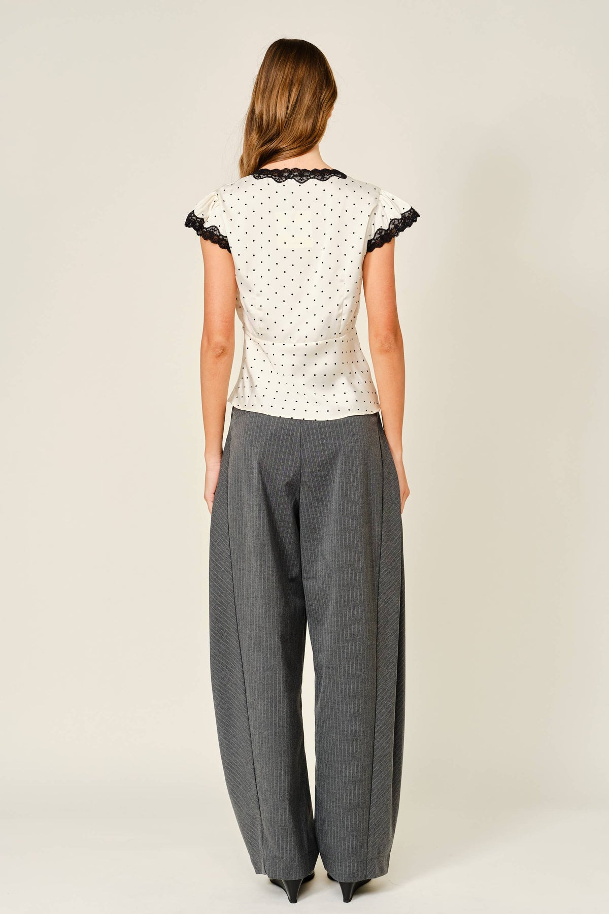 Stripe Classic Barrel Pant