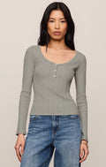 Audri Scalloped Top