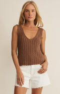 Final Sale-Acadia Sweater Tank