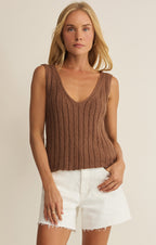 Final Sale-Acadia Sweater Tank